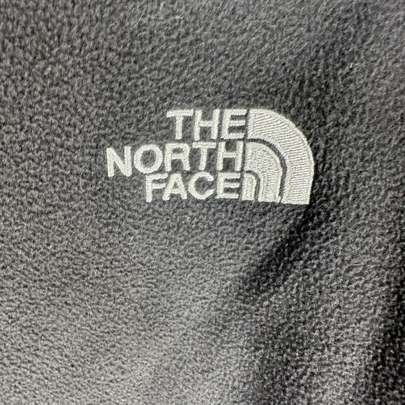 The North Face Men’s Gray Fleece Zip Jacket Medium Outdoor Hiking Warm Layer - Picture 4 of 7